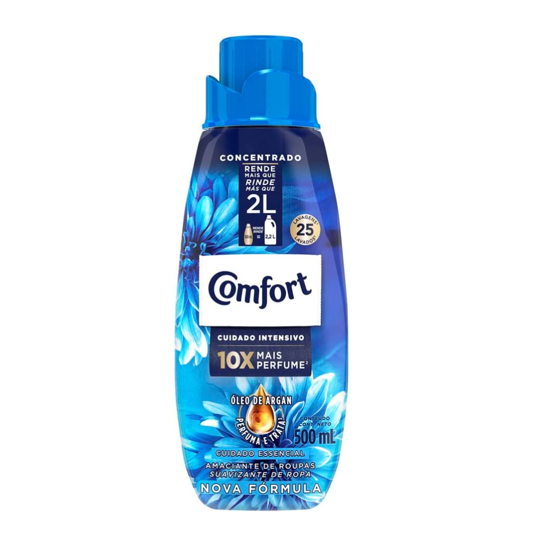 Comfort Amaciante Concentrado Intense Cuidado Essencial (500ml)